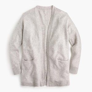 J. Crew Boyfriend Cardigan in Gray XS